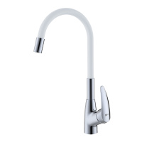 Смеситель для кухни Lemark Linara LM0415C-White Смеситель для кухни Lemark Linara LM0415C-White