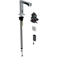 Смеситель для раковины Geberit Brenta, питание от батарей, 116.194.21.1