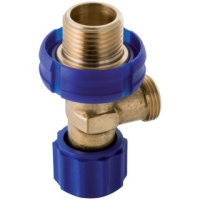 Угловой запорный вентиль Geberit устойчив к морской воде 241.324.00.1