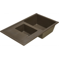 Кухонная мойка Aquaton Делия 87 1A716232DE280 кофе