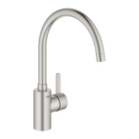 Смеситель однорычажный для кухни Grohe Eurosmart Cosmopolitan 32843 DC2 (32843DC2) суперсталь Смеситель однорычажный для кухни Grohe Eurosmart Cosmopolitan 32843 DC2 (32843DC2) суперсталь