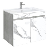 Тумба под раковину подвесная Onika Марбл 75 107517
