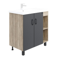 Тумба под раковину напольная Onika Тимбер 80 108046