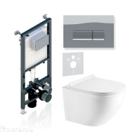 Комплект 3в1  Koller Pool Alcora ST 1200+ INTEGRO Chrome+ROUND