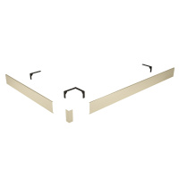 Экран для душевого поддона (80х100)  RGW N/ST-21 Be 50231580-03