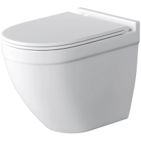 Унитаз подвесной безободковый Grossman  GR-4483S с сиденьем микролифт