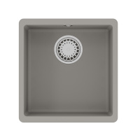 Кухонная мойка Lemark SINARA 400-U  грей 9910063