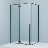 Душевое ограждение IDDIS Slide 120x90x195, черный ал. проф.(LI6BS2i23)