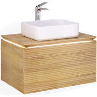 Тумба под раковину Jorno Karat 80  Kar.01.80/P/BuL