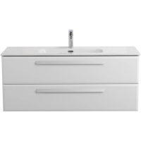 Тумба под раковину Cezares ECO-CER-N-1200-2C-SO-BO Bianco Opaco без ручек