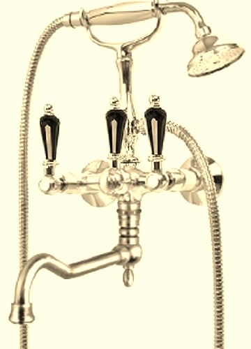 Смеситель для ванны с ручным душем Cezares Diamond DIAMOND-VDF-03/24-Sw-N