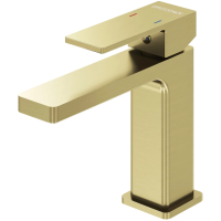 Смеситель для раковины Grossman Style 510.K35.05.320 золото сатиновый