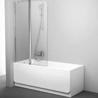 Шторка для ванны (100х150) Ravak Chrome CVS2-100 Transparent 7QLA0C00Z1