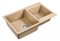 Кухонная мойка (80х50) EMAR EMQ-2800.Q Сардоникс