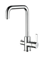 Смеситель для кухни с подключением к фильтру  Paulmark Logas Lo213021-CR