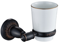 Стакан Savol стеклянный с настенным держателем S-006658H