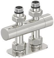 Вентиль Сунержа прямой EU50 (2 х G 1/2" НР х G 3/4" НГ) 00-1417-1234 хром