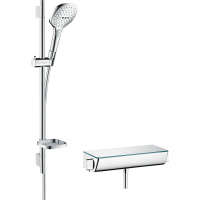 Душевой гарнитур Hansgrohe Raindance Select E 27038400 белый/хром