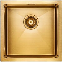 Кухонная мойка Paulmark Aller PM904444-BG брашированное золото