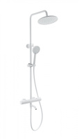 Душевая система с термостатом WONZON & WOGHAND INN 2, белый матовый WW-A3006-T1-MW