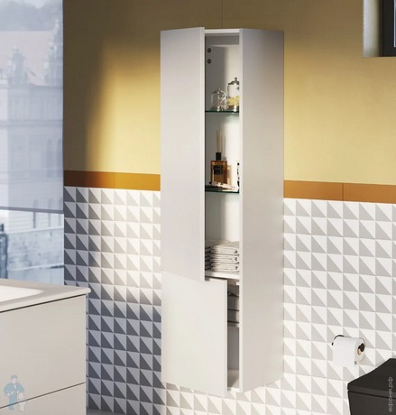 Шкаф-пенал Vitra Metropole Pure 67344 левый