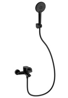 Смеситель для ванны с душем WONZON & WOGHAND, черный матовый WW-A30891-MB