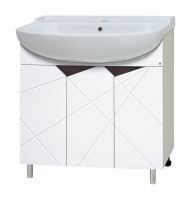 Тумба с раковиной Misty Грани 80 УТ000013216