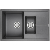Кухонная мойка Paulmark  Flugen   PM237850-DG графит