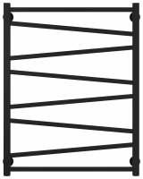 Полотенцесушитель Водяной Сунержа Сирокко (80х60) Матовый Черный 31-0253-8060 Полотенцесушитель Водяной Сунержа Сирокко (80х60) Матовый Черный 31-0253-8060