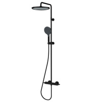 Душевая система с термостатом BOSSINI Apice L10505.073 черный