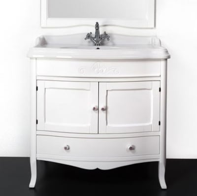 Тумба под раковину Tiffany World Veronica Ver 90/C bi puro/cr