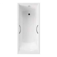 Ванна чугунная (170х70) Delice Prestige DLR230624R с отверстиями под ручки Ванна чугунная (170х70) Delice Prestige DLR230624R с отверстиями под ручки