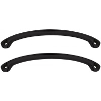 Ручки для чугунных ванн дугообразные Delice DLR000011 Черный матовый