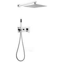 Душевой комплект ABBER Daheim AF8218 скрытого монтажа без излива, хром