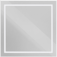 Зеркало (80х80) BelBagno Kraft SPC-KRAFT-800-800-SENS-AL с подсветкой