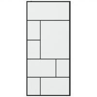 Душевая перегородка Bravat Blackline BG090.6414B