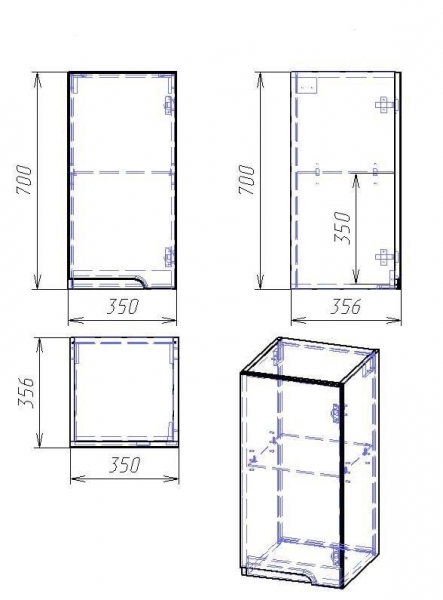 Полупенал Alvaro Banos Armonia 8404.0500
