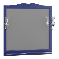 Зеркало Opadiris Валери 105 00-00007038  сапфир, с выключателем, без светильника