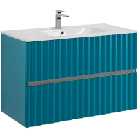 База под раковину Art&Max Еlegant AM-ELEGANT-900-2C-SO-TM-LED Бирюзвый матовый