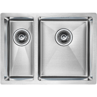 Кухонная мойка Paulmark  Zusat PM225944-BSR брашированная нерж.сталь правая