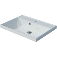 Раковина накладная (60х45) Grossman Classica 4627173210164, белый