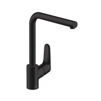 Смеситель для кухни Hansgrohe Focus M41 31817670 черный матовый