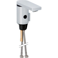 Смеситель для раковины Geberit тип 186, питание от батарей, с ручкой 116.256.21.1