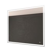 Зеркало с подсветкой и часами Art&Max Catania AM-Cat-1000-800-DS-F