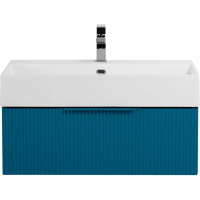 Тумба под раковину Cezares PREMIUM 55418 Plisse Blu petrolio