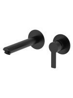 Смеситель для раковины однорычажный встраиваемый Agger Easy A3172244 черный матовый