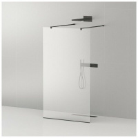 Душевая перегородка 125 см CEZARES LIBERTA LIBERTA-L-2-125-C-NERO