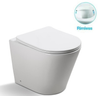 Унитаз приставной безободковый SantiLine SL-5020