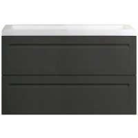 База под раковину напольная Art&max AM-Platino-1000-2C-SO-GM-Cer Серый