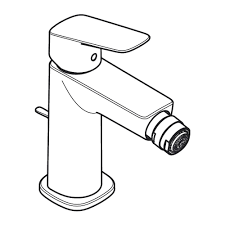 Смеситель для биде с донным клапаном Hansgrohe Logis Fine 71201000 хром